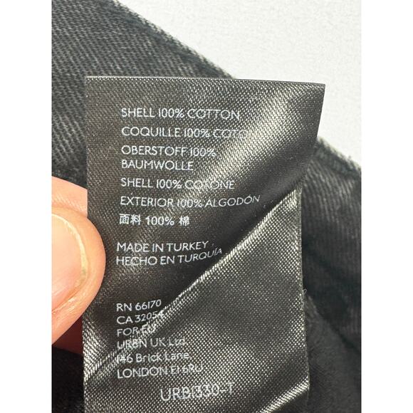 BDG Urban Outfitters Womens Distressed High-Rise Baggy Black Denim Jeans - 28x31 - Picture 4 of 4